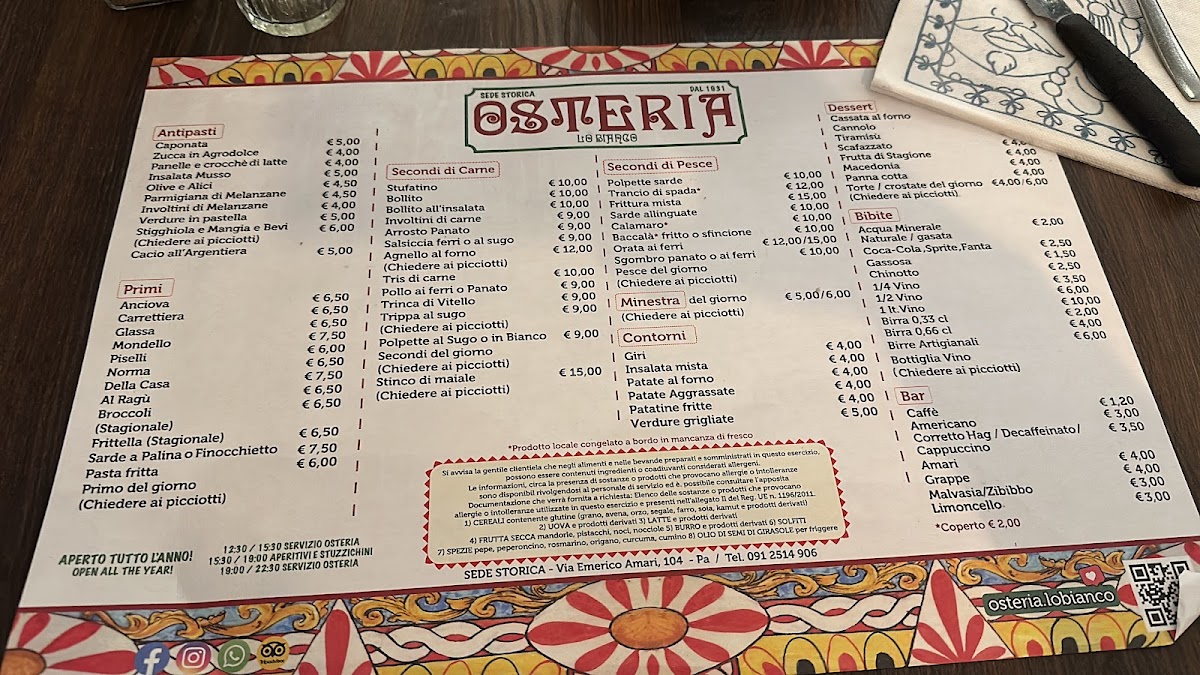 Menu Osteria Lo Bianco Sede Storica-3