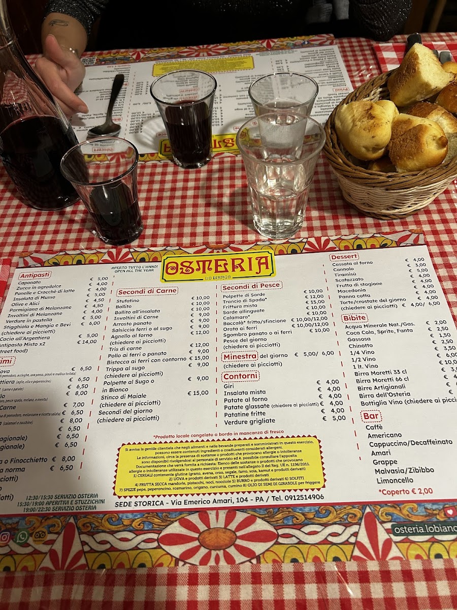 Menu Osteria Lo Bianco Sede Storica-5