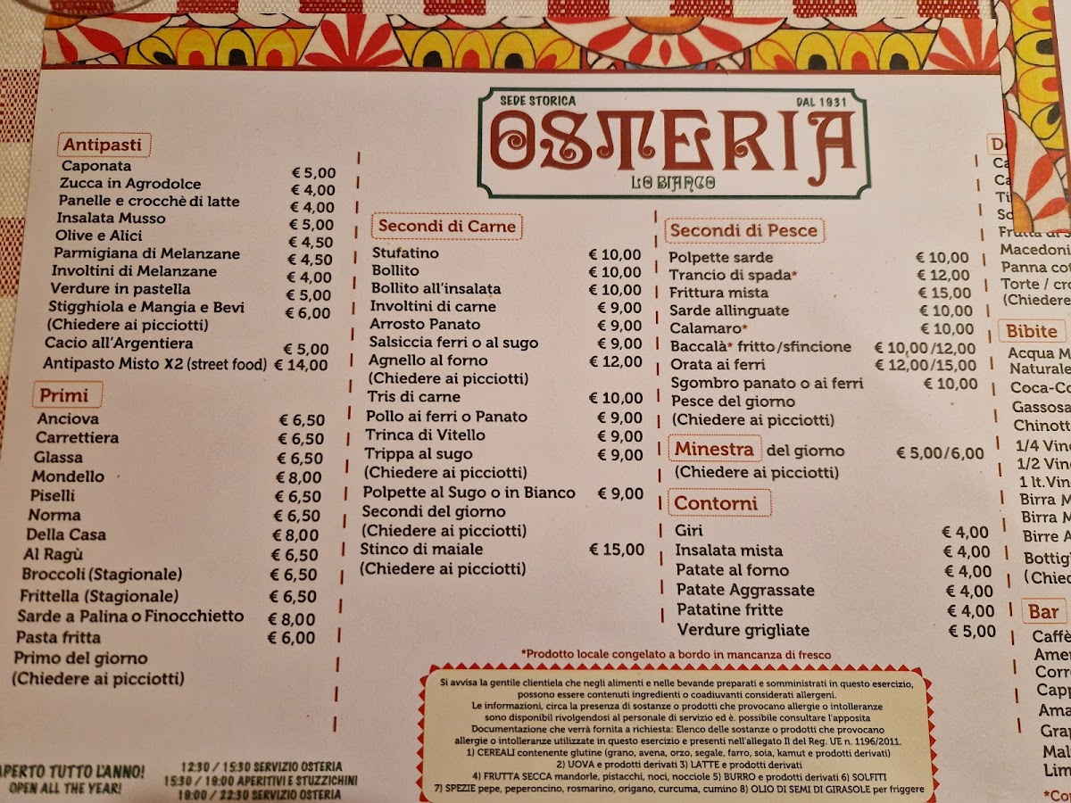 Menu Osteria Lo Bianco Sede Storica-6